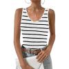 Tw516-white Black Stripe