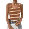 Tw532-brown White Stripe