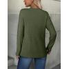 imageZEAGOO Womens Sweaters Long Sleeve Tops Crew Neck Knit Pullover Sweaters Fall Fashion 2026 Dressy Casual Basic ClothesA Army Green