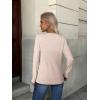 imageZEAGOO Womens Sweaters Long Sleeve Tops Crew Neck Knit Pullover Sweaters Fall Fashion 2026 Dressy Casual Basic ClothesA Warm Apricot