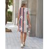 image:imageZEAGOO Summer Dresses for Women 2026 Sundress Short Petal Sleeve Dress with Pockets Floral Dresses for CasualFloralsf189