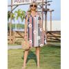 image:imageZEAGOO Summer Dresses for Women 2026 Sundress Short Petal Sleeve Dress with Pockets Floral Dresses for CasualFloralsf189
