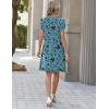 image:imageZEAGOO Summer Dresses for Women 2026 Sundress Short Petal Sleeve Dress with Pockets Floral Dresses for CasualFloralsf237