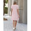 image:imageZEAGOO Summer Dresses for Women 2026 Sundress Short Petal Sleeve Dress with Pockets Floral Dresses for CasualFloralxh530