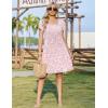 image:imageZEAGOO Summer Dresses for Women 2026 Sundress Short Petal Sleeve Dress with Pockets Floral Dresses for CasualFloralxh530