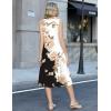image:imageZeagoo Summer Dress for Women 2026 Sleeveless Tank Midi Dress Vacation Beach Sundress Aline Boho ClothingPink White Floral