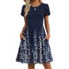 Navy Floral
