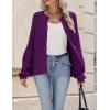image:imageZeagoo 2026 Cardigan Sweaters for Women Long Sleeve Chunky Knit Cardigan CEW Neck Button Down Fall Fashion ClothesPurple