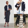 image:imageZeagoo Bomber Jacket Women Varsity Casual Button Down Lightweight 2026 Spring Fashion Short School Outfits with PocketsA01black