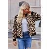 image:imageZeagoo Bomber Jacket Women Varsity Casual Button Down Lightweight 2026 Spring Fashion Short School Outfits with PocketsLeopard
