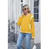 image:imageZeagoo Bomber Jacket Women Varsity Casual Button Down Lightweight 2026 Spring Fashion Short School Outfits with PocketsYellow