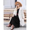 image:imageZeagoo Long Sleeve Dresses for Women 2026 Fall Winter Casual Flowy ALine Boho Midi Party Long Dress with PocketsBlack