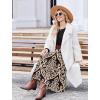 image:imageZeagoo Long Sleeve Dresses for Women 2026 Fall Winter Casual Flowy ALine Boho Midi Party Long Dress with PocketsPat2