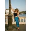 image:imageZeagoo Skirts for Women High Waist Skirt Elegant Midi Skirt SatinDark Blue