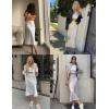 image:imageZeagoo Skirts for Women High Waist Skirt Elegant Midi Skirt SatinPastel Peach