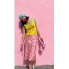 image:imageZeagoo Skirts for Women High Waist Skirt Elegant Midi Skirt SatinPat3