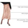 image:imageZeagoo Skirts for Women High Waist Skirt Elegant Midi Skirt SatinPat6