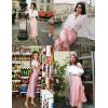 image:imageZeagoo Skirts for Women High Waist Skirt Elegant Midi Skirt SatinPink
