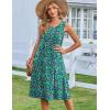 image:imageZeagoo Summer Dresses for Women Flowy Aline Casual Midi Tank Dress Beach Boho Vacation Sundresses Shift Dress with PocketsCx338