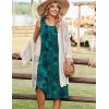 image:imageZeagoo Summer Dresses for Women Flowy Aline Casual Midi Tank Dress Beach Boho Vacation Sundresses Shift Dress with PocketsMz939