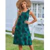 image:imageZeagoo Summer Dresses for Women Flowy Aline Casual Midi Tank Dress Beach Boho Vacation Sundresses Shift Dress with PocketsMz939