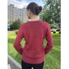 image:imageZeagoo Sweaters for Women Long Sleeve Tops Soft Knit Crew Neck Pullover Sweater Lightweight Crochet 2026 Fall OutfitsA Wine Red