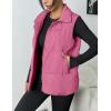 image:imageZeagoo Women Puffer Vest Lightweight Stand Collar Sleeveless Winter Warm Zip Up Padded Outerwear Jackets with Pockets SXXLHot Pink