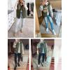 image:imageZeagoo Women Puffer Vest Lightweight Stand Collar Sleeveless Winter Warm Zip Up Padded Outerwear Jackets with Pockets SXXLOlive