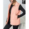 image:imageZeagoo Women Puffer Vest Lightweight Stand Collar Sleeveless Winter Warm Zip Up Padded Outerwear Jackets with Pockets SXXLPink