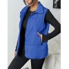 image:imageZeagoo Women Puffer Vest Lightweight Stand Collar Sleeveless Winter Warm Zip Up Padded Outerwear Jackets with Pockets SXXLSky Blue