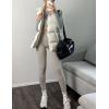 image:imageZeagoo Women Puffer Vest Lightweight Stand Collar Sleeveless Winter Warm Zip Up Padded Outerwear Jackets with Pockets SXXLWhite