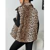 image:imageZeagoo Women Puffer Vest Lightweight Stand Collar Sleeveless Winter Warm Zip Up Padded Outerwear Jackets with Pockets SXXLWhite Brown Black Leopard