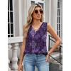 image:imageZeagoo Womens Silk Satin Camisole Tank Tops V Neck Pleated Dressy Casual Sleeveless Blouses Summer Business Work ShirtsZ  Mz907