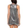 image:imageZeagoo Womens Sleeveless Sparkle Shimmer Camisole Vest Glitter Sequin Tank Tops1silver