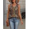 image:imageZeagoo Womens Tank Tops Summer Sleeveless Loose Fit Tops V Neck Pleated Shirts Basic Tees Dressy Casual Trendy ClothesAmz721 Multicolor
