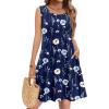 Navy Print(bf318)