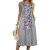Grey Floral