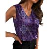 image:imageZeagoo Womens Silk Satin Camisole Tank Tops V Neck Pleated Dressy Casual Sleeveless Blouses Summer Business Work ShirtsZ  Mz907