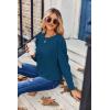 image:imageZeagoo Christmas Long Sleeve Shirts for Women Winter 2025 Ladies Tops and Blouses Casual Fashion ClothingA02blue