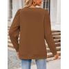 image:imageZeagoo Christmas Long Sleeve Shirts for Women Winter 2025 Ladies Tops and Blouses Casual Fashion ClothingBrown