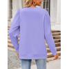 image:imageZeagoo Christmas Long Sleeve Shirts for Women Winter 2025 Ladies Tops and Blouses Casual Fashion ClothingPurple