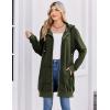 image:imageZeagoo Womens Zip Up Hoodies Long Tunic Sweatshirts Oversized Fleece Casual Long Sleeve 2024 Fall Hoodie Jacket Coat01 Army Green