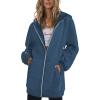 image:imageZeagoo Womens Zip Up Hoodies Long Tunic Sweatshirts Oversized Fleece Casual Long Sleeve 2024 Fall Hoodie Jacket Coat01 Royal Blue
