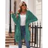 image:imageZeagoo Womens Zip Up Hoodies Long Tunic Sweatshirts Oversized Fleece Casual Long Sleeve 2024 Fall Hoodie Jacket CoatGreenhot