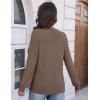 image:imageZeagoo Fall Sweaters for Women 2025 Casual Crewneck Knit Long Sleeve Loose Pullover Sweater Outfits TopsBrown