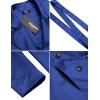 image:imageZeagoo Womens Trench Coats DoubleBreasted Long Coat with BeltBlue