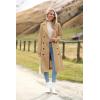 image:imageZeagoo Womens Trench Coats DoubleBreasted Long Coat with BeltKhaki Light