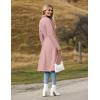 image:imageZeagoo Womens Trench Coats DoubleBreasted Long Coat with BeltLight Pink