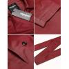 image:imageZeagoo Womens Trench Coats DoubleBreasted Long Coat with BeltWine Red