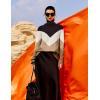 image:imageZeagoo Womens Turtleneck Sweater Fall Winter 2026 Long Sleeve Chunky Knitted Trendy Pullover TopsVbrown
